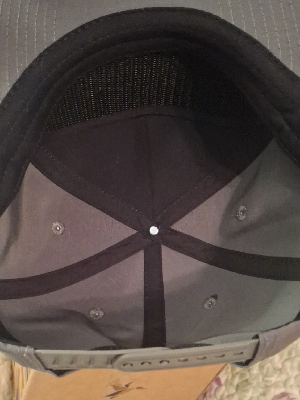 Southern String Hat Co. Gray Hat with White Rope Detail - Picture 3 of 11